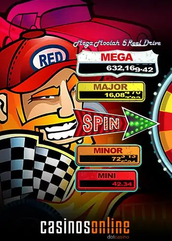 5 Reel Drive Mega Moolah Jackpots