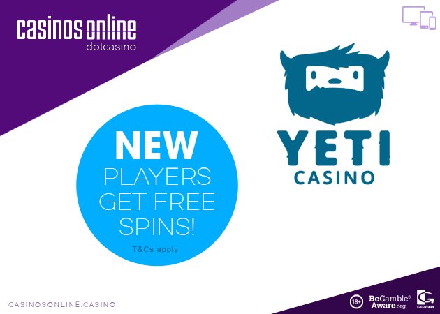 Yeti Casino offering players free spins