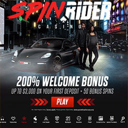Featured Onlinre Casino Spin Rider Canada.