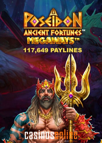 Poseidon Ancient Fortunes Megaways 117,649 Payines.