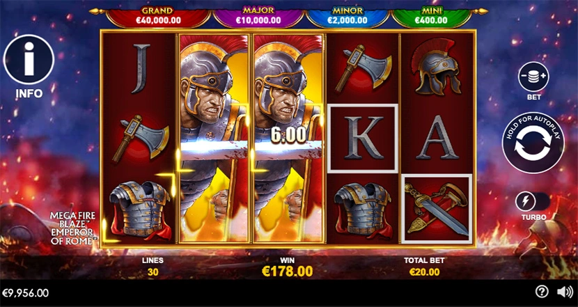 Emperor of Rome Fire Blaze Slot
