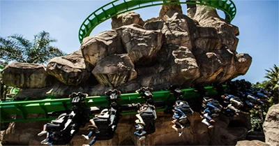 Anaconda theme park ride Gold Reef City Johannesburg