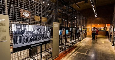 Displays Inside Apartheid Museum Gold Reef City Johannesburg
