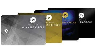 Emperors Palace Winners Circle Loyalty Cards.