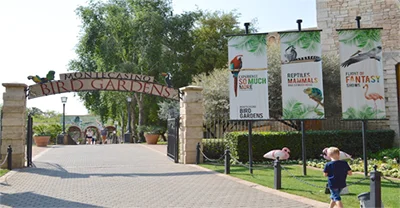 Entrance to the Bird Gardens at Monte Casino