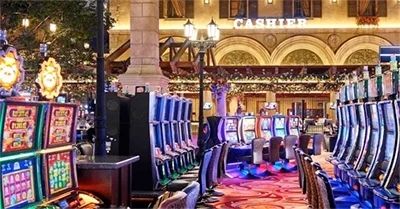 Huge gaming floor at Monte Casino