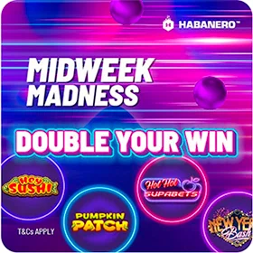 Supabets Midweek Madness Promotion